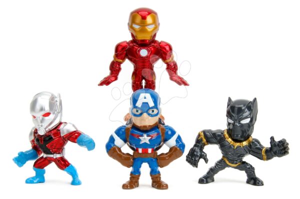 Figurky sběratelské Avengers Marvel Figures 4-Pack Jada kovové 4 druhy výška 6 cm