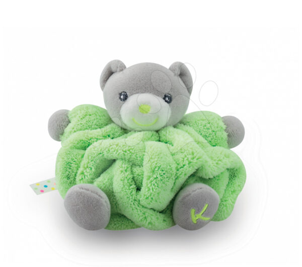 Kaloo plyšový medvídek Plume-Mini Neon 962312-2 zelený