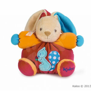 Kaloo plyšový zajko Colors-Chubby Rabbit Squirrel 963259 červený