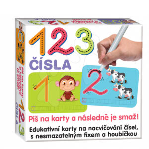 Naučná hra Čísla 123 Dohány česká verze od 3 let