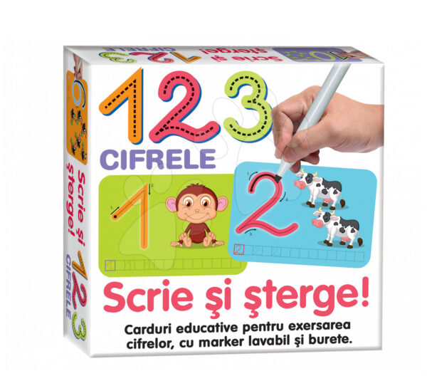 Naučná hra Čísla 123 Dohány rumunská verze od 3 let