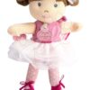 Panenka Les Tutus de Doudou Jolijou 23 cm v růžových šatech z jemného textilu 3 různé druhy od 4 let - Image 2