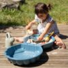 Pískoviště ekologické mušle sada 2 kusů Double Sand Pit Green Smoby 35 cm pro malé prostory od 18 měsíců - Image 2