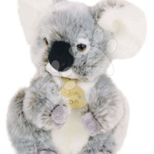 Plyšová koala Les Authentiques Histoire d’ Ours šedá 20 cm v dárkovém balení od 0 měsíců