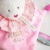 Plyšová kočička na mazlení Attrape-Rêves Doudou et Compagnie růžová 20 cm v dárkovém balení od 0 měsíců - Image 2