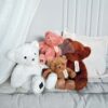 Plyšový medvídek Pink Praline Le Nounours Histoire d’ Ours růžový 28 cm od 0 měsíců - Image 2