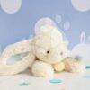 Plyšový zajíček Lapin Bonbon Doudou et Compagnie modrý 20 cm v dárkovém balení od 0 měsíců - Image 2