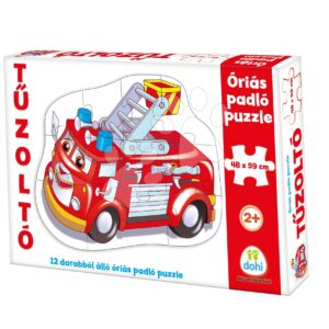 Puzzle podlahové hasičské auto Dohány velké 12 dílů od 24 měsíců