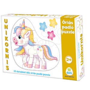 Puzzle podlahové jednorožec Dohány velké 12 dílů od 24 měsíců