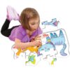 Puzzle podlahové pejsek a kočička Dohány velké 12 dílů od 24 měsíců - Image 3