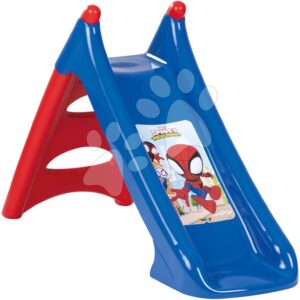 Skluzavka s vlhčením Spidey XS Slide Smoby 90 cm s napájením na vodu a UV filtr od 24 měsíců