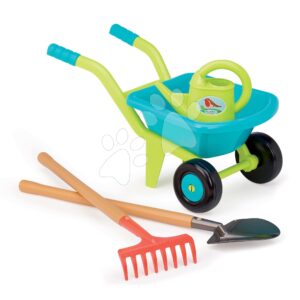 Kolečko se zahradním nářadím Deluxe Garden&Seasons Écoiffier s konvičkou od 18 měsíců
