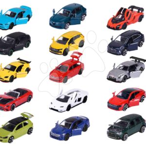 Autíčko prémiové Premium Cars Majorette kovové otevíratelné s odpružením a sběratelskou kartičkou různé druhy