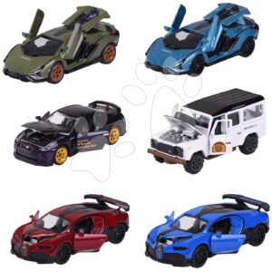 Autíčko se sběratelskou krabičkou Deluxe Edition Majorette kovové otvíratelné gumová kolečka 7