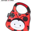 Bryndák pro děti a držák na láhev Beruška Baby Bib & Bottle Holder toTs-smarTrike červený od 0 měsíců - Image 2