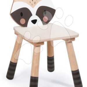 Dřevěná židle mýval Forest Racoon Chair Tender Leaf Toys pro děti od 3 let