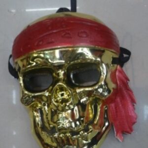 Maska malého piráta - zlatá