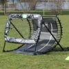 Odrazová síť fotbalová Kickback football rebounder Exit Toys multifunkční ocelový rám 124*90 cm - Image 2