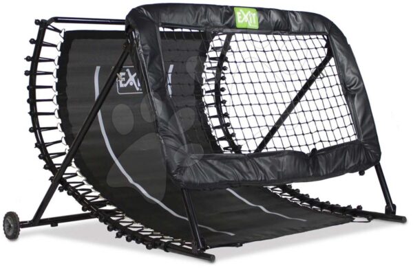 Odrazová síť fotbalová Kickback football rebounder Exit Toys multifunkční ocelový rám 124*90 cm