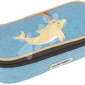 Školní penál Pencil Case Dolphin Jack Piers ergonomický luxusní provedení od 2 let 20*6*9 cm