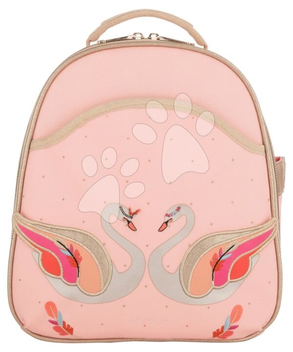 Školní taška batoh Backpack Ralphie Pearly Swans Jeune Premier ergonomický luxusní provedení 31*27 cm