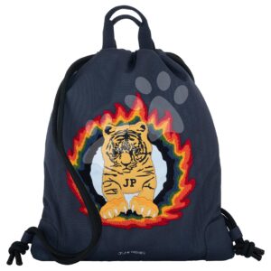 Školní vak na tělocvik a přezůvky City Bag Tiger Flame Jeune Premier ergonomický luxusní provedení 40*36 cm