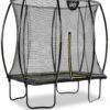 Trampolína s ochrannou sítí Silhouette trampoline Exit Toys 153*214 cm černá - Image 2