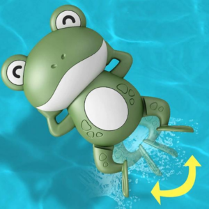 Veselá žabka na klíček - zelená