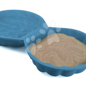 Pískoviště ekologické mušle sada 2 kusů Double Sand Pit Green Smoby 35 cm pro malé prostory od 18 měsíců