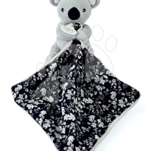 Plyšová koala k mazlení Boh'aime Doudou et Compagnie šedá se vzorem 12 cm v dárkovém balení od 0 měsíců