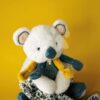 Plyšová koala k mazlení Yoca le Koala Doudou et Compagnie modrá 15 cm v dárkovém balení od 0 měsíců - Image 2