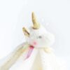 Plyšový jednorožec k mazlení Unicorn Lucie la Licorne Doudou et Compagnie bílý 25 cm v dárkovém balení od 0 měsíců - Image 2