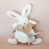 Plyšový zajíček Bunny Happy Wild Doudou et Compagnie hnědý 25 cm v dárkovém balení od 0 měsíců - Image 2