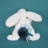 Plyšový zajíček Happy Pop Doudou et Compagnie modrý 25 cm v dárkovém balení od 0 měsíců - Image 2