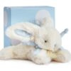 Plyšový zajíček Lapin Bonbon Doudou et Compagnie modrý 16 cm v dárkovém balení od 0 měsíců - Image 2