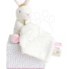 Plyšový zajíček na mazlení Bunny Star Perlidoudou Doudou et Compagnie růžový 10 cm v dárkovém balení od 0 měsíců - Image 2