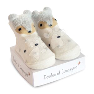 Ponožky pro miminko Birth Socks Doudou et Compagnie se vzorem od 0–6 měsíců