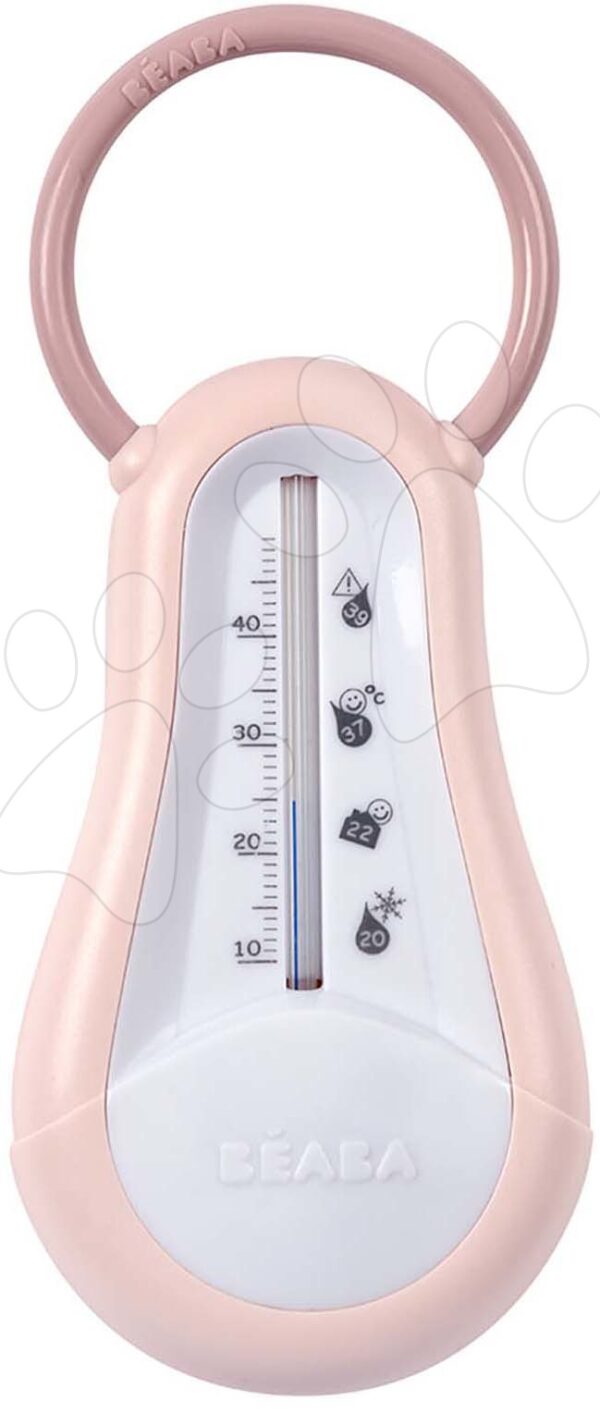 Teploměr do vaničky Beaba Bath Thermometer Old pink růžový od 0 měsíců
