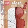 Textilní pleny z bavlněného mušelínu Bolte 2 Swadlles 120 cm Beaba Hot Sauce/Terrazzo sada 2 kusů od 0 měsíců - Image 2