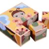 Dřevěné puzzle kostky zvířátka Picture Cube Eichhorn 9 dílů se 6 motivy - Image 2