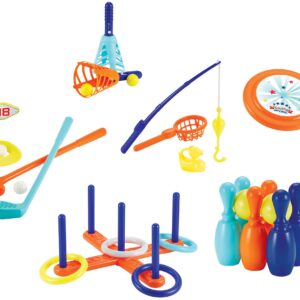 Sportovní set na zahradu Sport Sets Écoiffier 6 druhů her