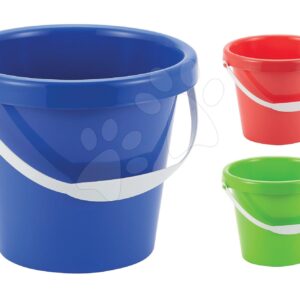 Kbelík 19 cm prázdný Écoiffier modrý/zelený/červený