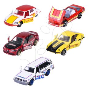 Autíčka Anniversary Edition 5 Pieces Giftpack Majorette kovová s odpružením délka 7