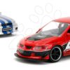 Autíčka Mitsubishi Lancer Evolution IX a Nissan Skyline GTR R34 Fast & Furious Twin Pack Jada kovová s otevíratelnými dveřmi délka 13 cm 1:32 - Image 2