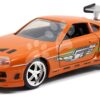 Autíčka Toyota Supra a Dodge Charger 1970 Fast & Furious Twin Pack Jada kovová s otevíratelnými dveřmi délka 12 cm 1:32 - Image 2