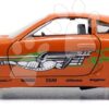 Autíčka Toyota Supra a Dodge Charger 1970 Fast & Furious Twin Pack Jada kovová s otevíratelnými dveřmi délka 12 cm 1:32 - Image 3