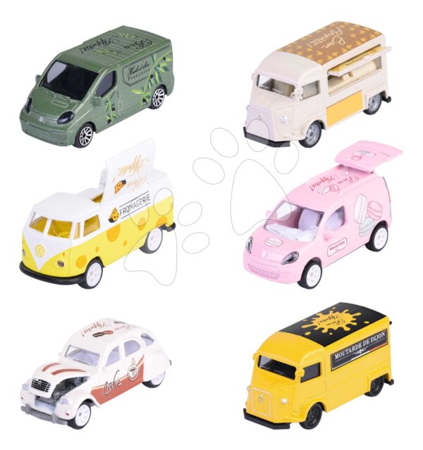 Autíčko French Touch Deluxe Cars Majorette kovové s odpružením a sběratelským boxem délka 7
