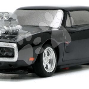 Autíčko na dálkové ovládání RC Mini Dodge Charger 1970 Fast & Furious Jada nabíjecí přes ovladač délka 9 cm 1:55 od 6 let
