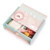 Dřevěná kuchyňka v šuplíku Kitchenette Tender Leaf Toys s hodinami pánvičkou a potravinami - Image 2