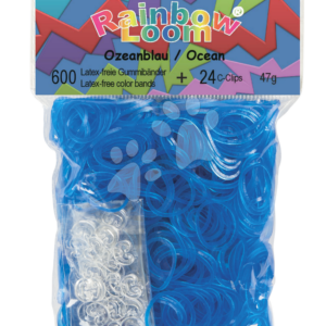 Rainbow Loom dětské průsvitné gumičky 22093 světlemodré